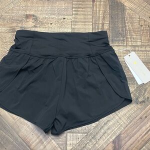 Love Tree Black Women's Athletic Shorts